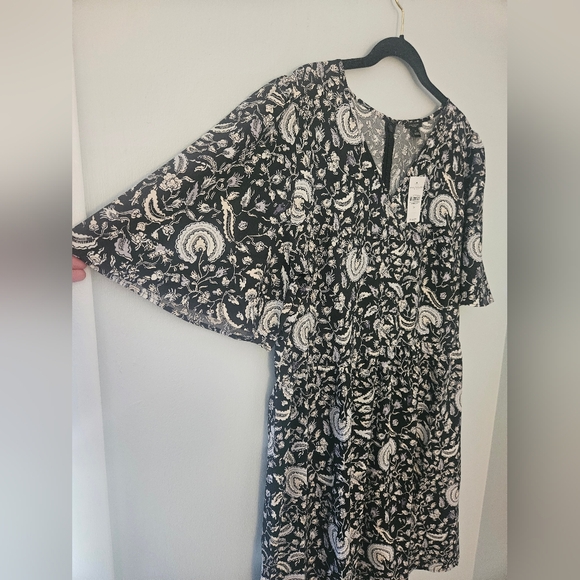 Ann Taylor Factory A-Line Midi Dress - Picture 2 of 5